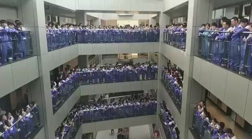 东北师大附中千人大合唱《单身情歌》