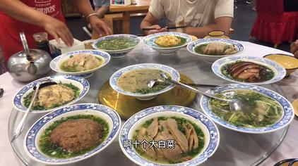 05:11大厨唐光灿268元泗阳县李口镇十大碗,个个传统工序儿时味道,吃不