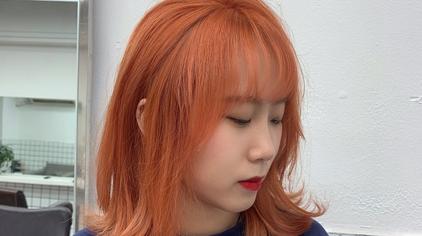 桑巴橙头发颜色